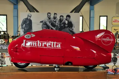 1949-1951 Innocenti Lambretta ‘Siluro’ record holder